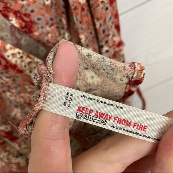 Intimately Free People All My Love Printed Floral Slip Mini Dress Size XS - Picture 7 of 9